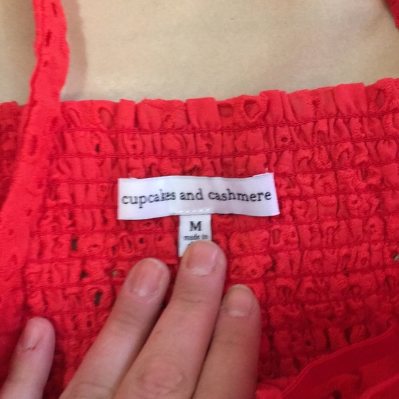 Cupcakes and Cashmere Peplum Tank - Picture 7 of 7